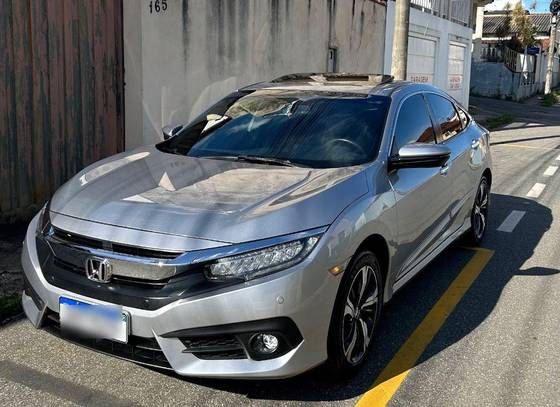 HONDA CIVIC 1.5 16V TURBO GASOLINA TOURING 4P CVT